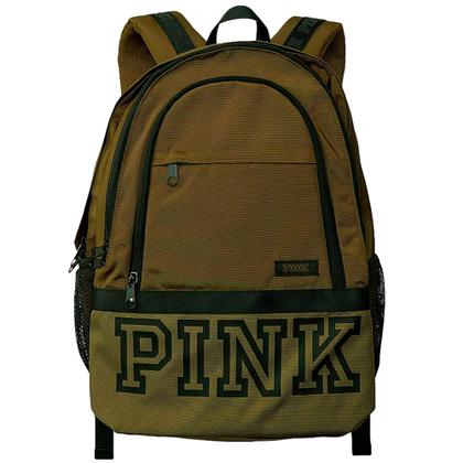 Imagem de mochila victoria's secret collegiate verde militar