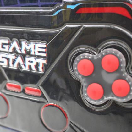 Imagem de Mochila Vídeo Game Led Luzes Lancheira Térmica Estojo Triplo