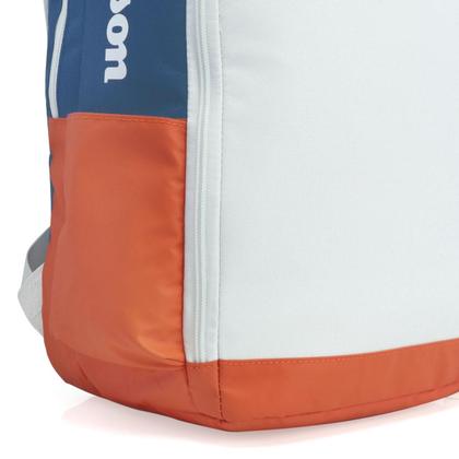 Imagem de Mochila Wilson Team Roland Garros Creme Marrom e Azul