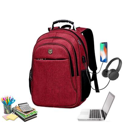 Imagem de Mochila Yepp Saída USB Espaçosa Alça Reforçada Varias Cores