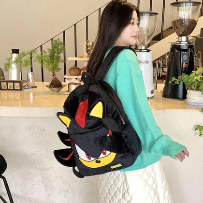Imagem de Mochilas De Pelúcia De Anime Fofas Para Viagem Para Homens E Mulheres, Bolsas De Bonecos De Desenho