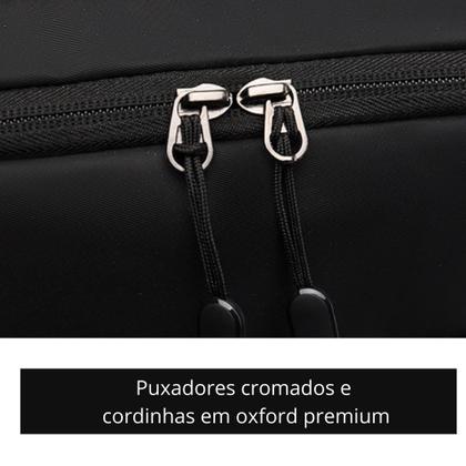 Imagem de Mochilinha Antifurto Feminina em Nylon com Detalhes em PU