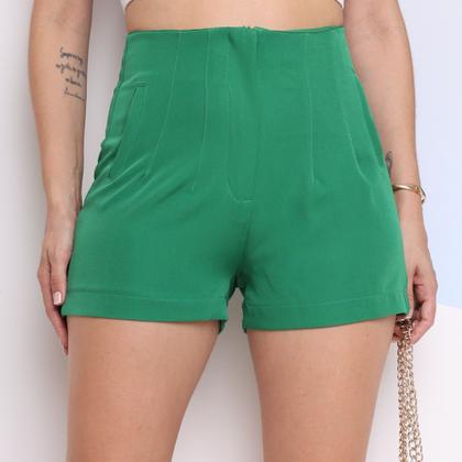Imagem de MODAS DOMI Shorts de Alfaiataria com Bolso 9253