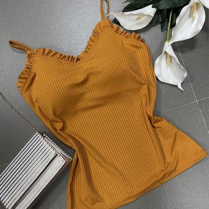 Imagem de modas regata canelada