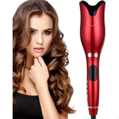 Imagem de Modelador Automático Morina Bivolt Display Digital Cachos Perfeitos Cerâmica Cabo Giratório