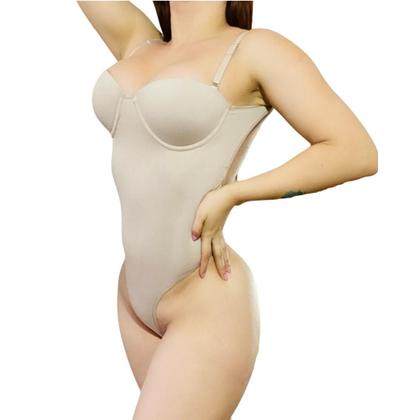 Imagem de Modelador Body Fio Cinta C/bojo Compressão Pos Cirurgico R50