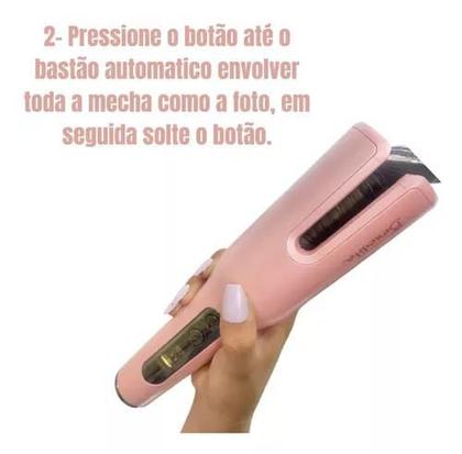 Imagem de Modelador Cabelo Cachos Automático Original Sem Fio 2023