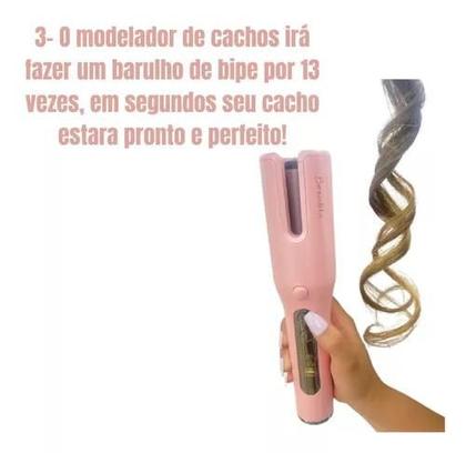 Imagem de Modelador Cabelo Cachos Automático Original Sem Fio 2023