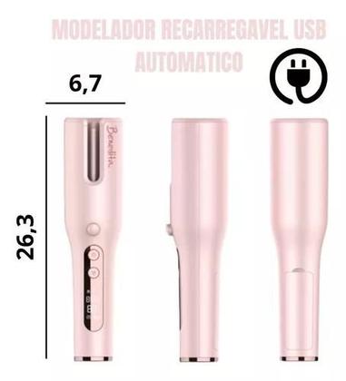 Imagem de Modelador Cabelo Cachos Automático Original Sem Fio 2023