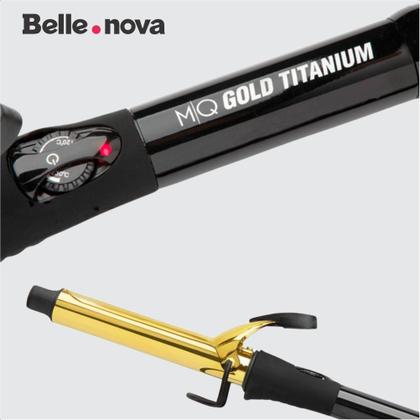 Imagem de Modelador Cachos Mq Professional Gold Titanium Bivolt