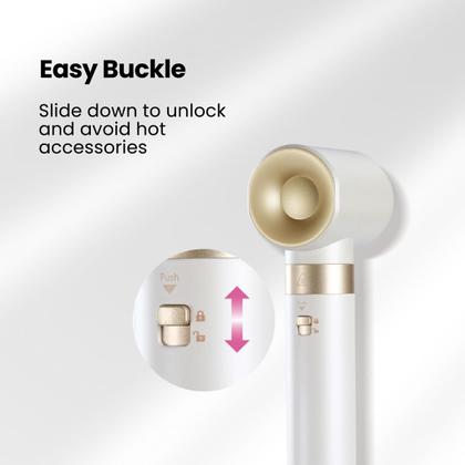 Imagem de Modelador de cabelo GlamUp 6 em 1 Air Wrap Multi com secador e modelador