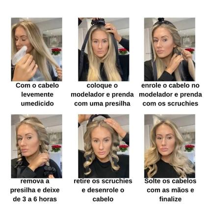 Modelador De Cachos Em Cetim Sem Fonte De Calor Sem Frizz - E-Fcs Store Imagem de Modelador De Cachos Em Cetim Sem Fonte De Calor Sem Frizz