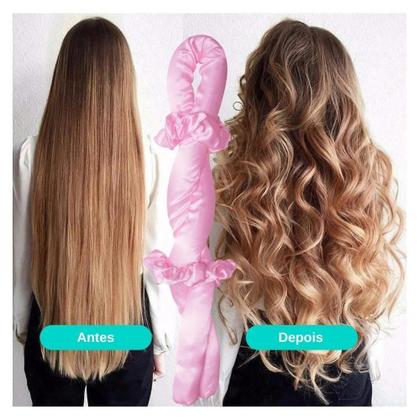 Modelador De Cachos Em Cetim Sem Fonte De Calor Sem Frizz - E-Fcs Store Imagem de Modelador De Cachos Em Cetim Sem Fonte De Calor Sem Frizz