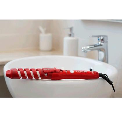 Imagem de Modelador de Cachos Gama Spirale Lichia com Ponta Fria, Vermelho, Bivolt