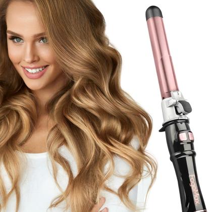 Imagem de Modelador De Cachos Giro Automático Profissional Rápido Aquecimento Bivolt Eleve Sua Beleza