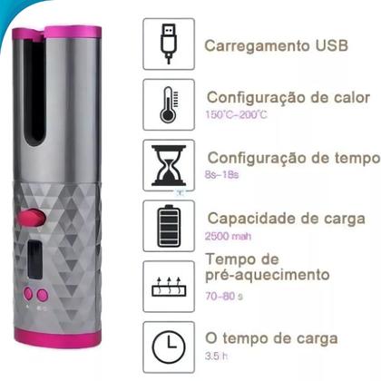 Imagem de Modelador De Cachos Ideal Para Cabelos Longos E Grossos