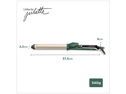 Imagem de Modelador de Cachos Mondial By Juliette MC-JU-02 Verde Oliva 70W Cabo Giratório Bivolt.