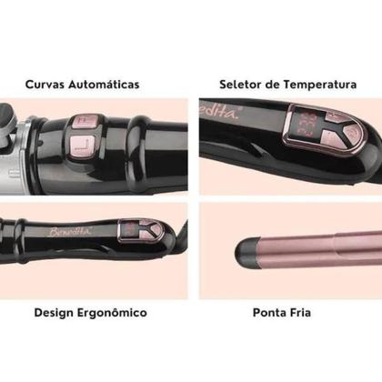 Imagem de Modelador De Cachos Profissional Automático Cabo Giratório