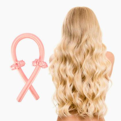 Imagem de Modelador de Cachos Rolinho de Cetim sem Fonte de Calor com Scruchies de Cetim (Xuxinhas) Sem Frizz