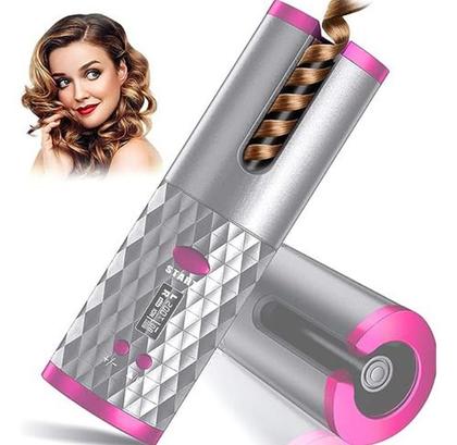 Imagem de Modelador de Cachos Sem Fio - Cabelos Perfeitos Onde Estiver