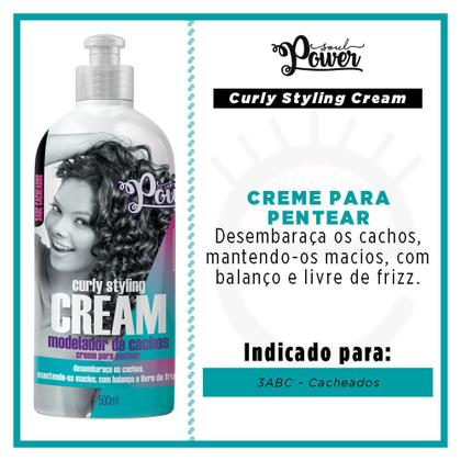 Imagem de Modelador de Cachos Soul Power - Curly Styling Cream