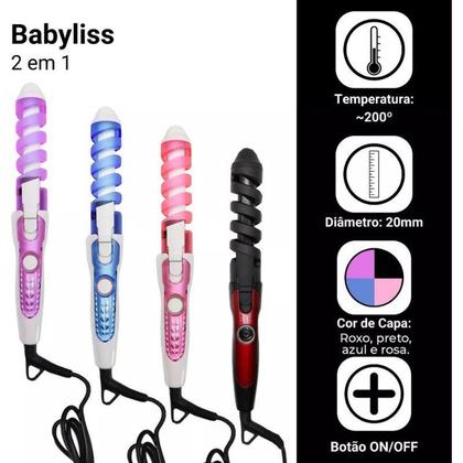 Imagem de Modelador De Cachos Spiral 35W, Bivolt 220C