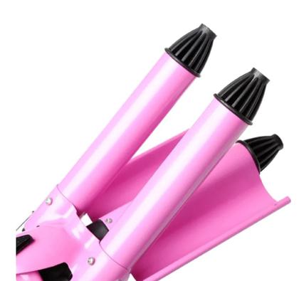 Imagem de Modelador De Cachos Tri-ondas 25mm Bivolt Cacheador De Cabelos