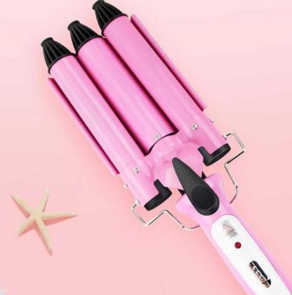 Imagem de Modelador De Cachos Tri-ondas 25mm Bivolt Cacheador De Cabelos