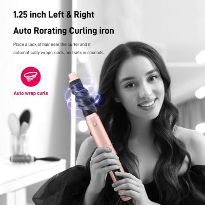 Imagem de Modelador e secador de cabelo de ar quente MESCOMB 5 em 1 com modeladores automáticos