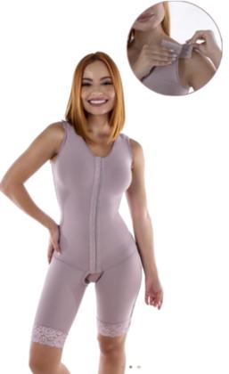 Imagem de Modelador regata, meia perna, com extensor - rubi - preciosa comfort