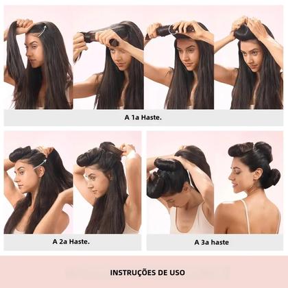 Imagem de Modeladores de Cabelo Sem Calor - Hastes Flexíveis para Cachos Preguiçosos