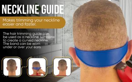 Imagem de Modelo de barbear Fade Guide: pulseira de silicone curva