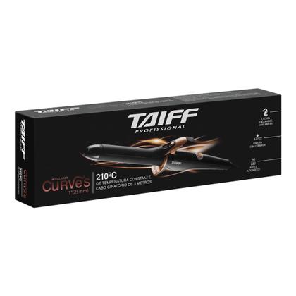 Imagem de Modeloador De Cachos Taiff Curves Automático 25 Mm Cor Preto