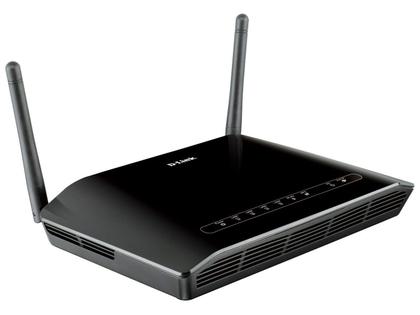 Imagem de Modem ADSL2+ e Roteador Wireless D-Link DSL-2740E - 300Mbps - Antena 5dBi