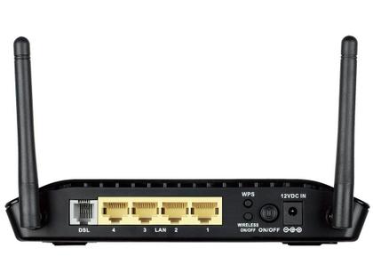 Imagem de Modem ADSL2+ e Roteador Wireless D-Link DSL-2740E - 300Mbps - Antena 5dBi