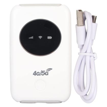 Imagem de Modem WiFi móvel ZJChao 5G 300Mbps 10 usuários com 3200mAh