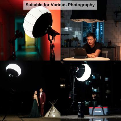 Imagem de Modificador de luz suave Softbox Aputure Lantern de 26 polegadas