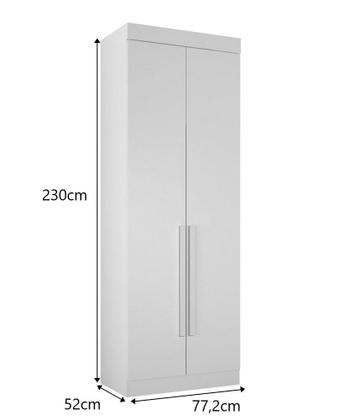 Imagem de Modulado 2 Portas 3 Gavetas Orion - Leifer Móveis