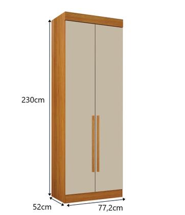 Imagem de Modulado 2 Portas 3 Gavetas Orion - Leifer Móveis