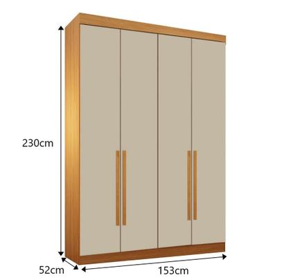 Imagem de Modulado 4 Portas 3 Gavetas Orion - Leifer Móveis