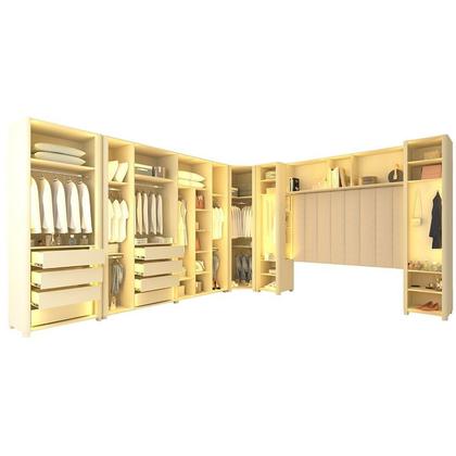 Imagem de Modulado com 16 Portas 430,6cm X 240cm 100% Mdf Innova