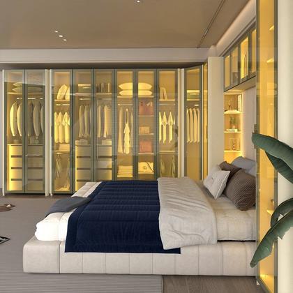 Imagem de Modulado com 16 Portas 430,6cm X 240cm 100% Mdf Innova