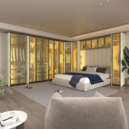 Imagem de Modulado com 16 Portas 430,6cm X 240cm 100% Mdf Innova