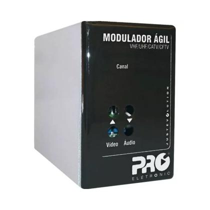 Imagem de Modulador de Canal Ágil VHF UHF CATV CFTV com Sinal de Áudio/Vídeo em RF - Alta Qualidade e Fácil Instalação