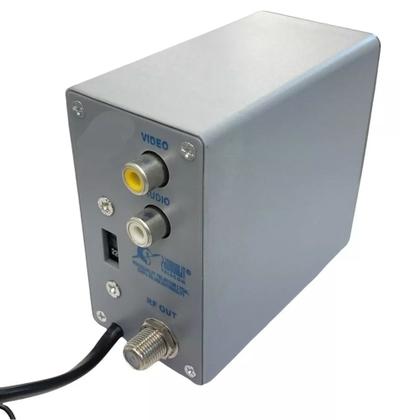 Imagem de Modulador de Canal Ágil VHF UHF CATV CFTV com Sinal de Áudio/Vídeo em RF - Alta Qualidade e Fácil Instalação