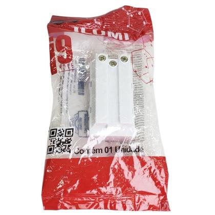 Imagem de Modulo 2 Tomadas Separadas Monobloco 2p+t 20a 250v 95121 - Ilumi