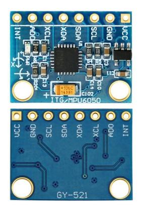 Imagem de Módulo Acelerômetro 3 Eixos - Mpu6050