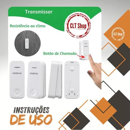 Imagem de Módulo Acionador Externo Avulso Intelbras para Campainha Sem Fio CIK 200 ME