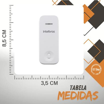 Imagem de Módulo Acionador Externo Avulso Intelbras para Campainha Sem Fio CIK 200 ME