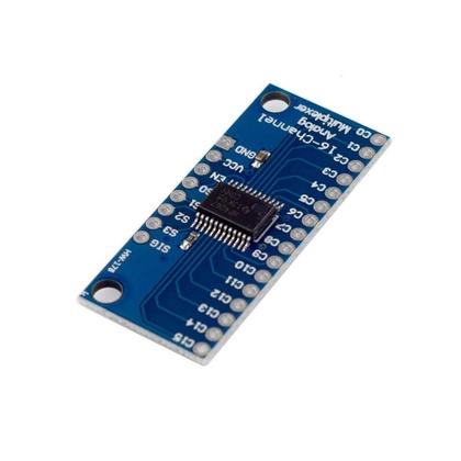 Imagem de Módulo ADC Digital Multiplexador Analógico De 16 Canais 2V-6V Para Arduino Placa Microcontroladora